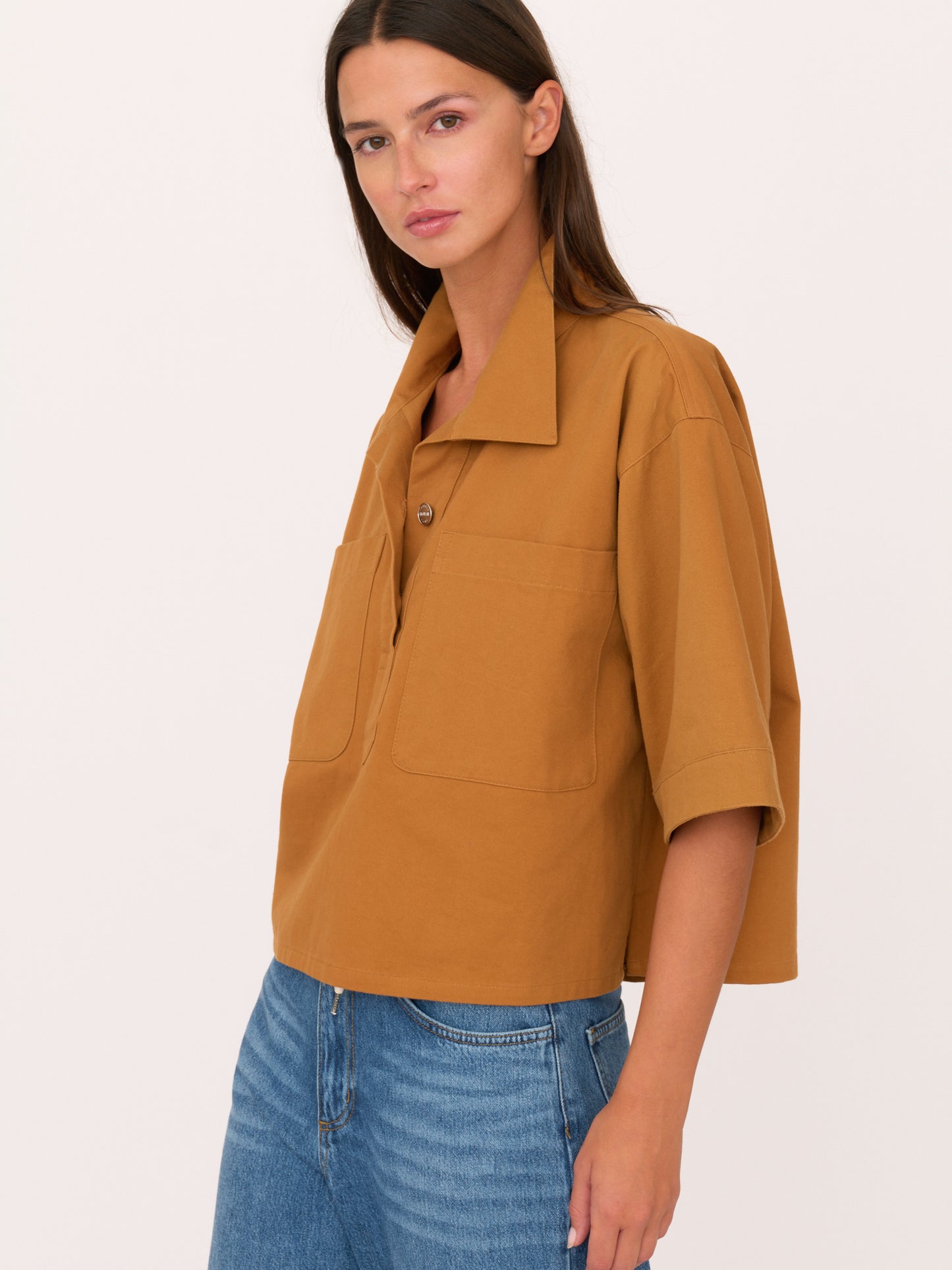 Jane Shirt - Caramel