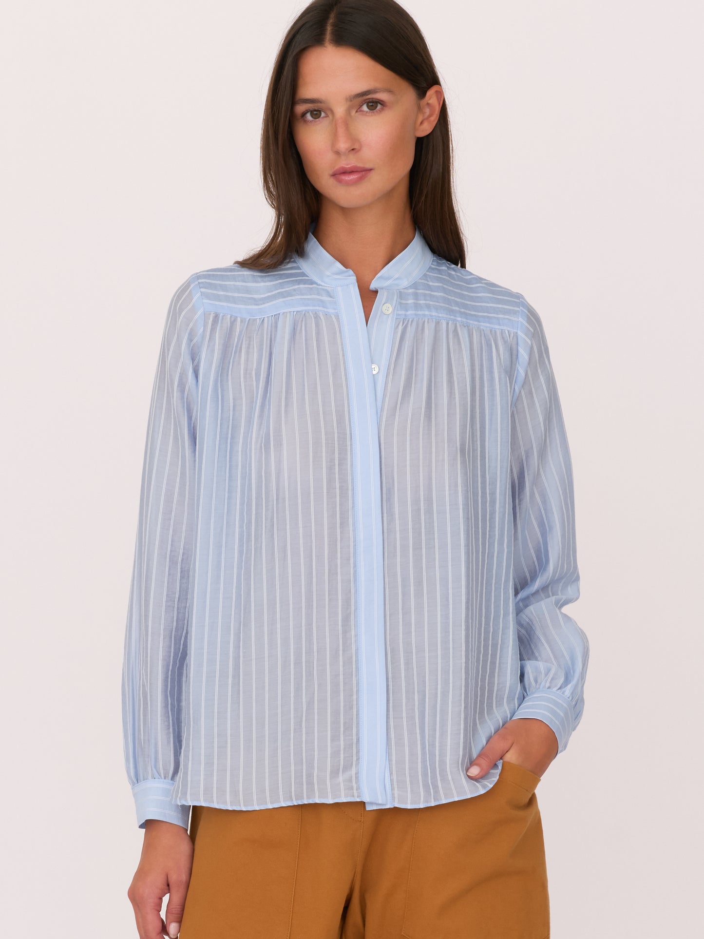 Sutton Shirt - Blue Stripe