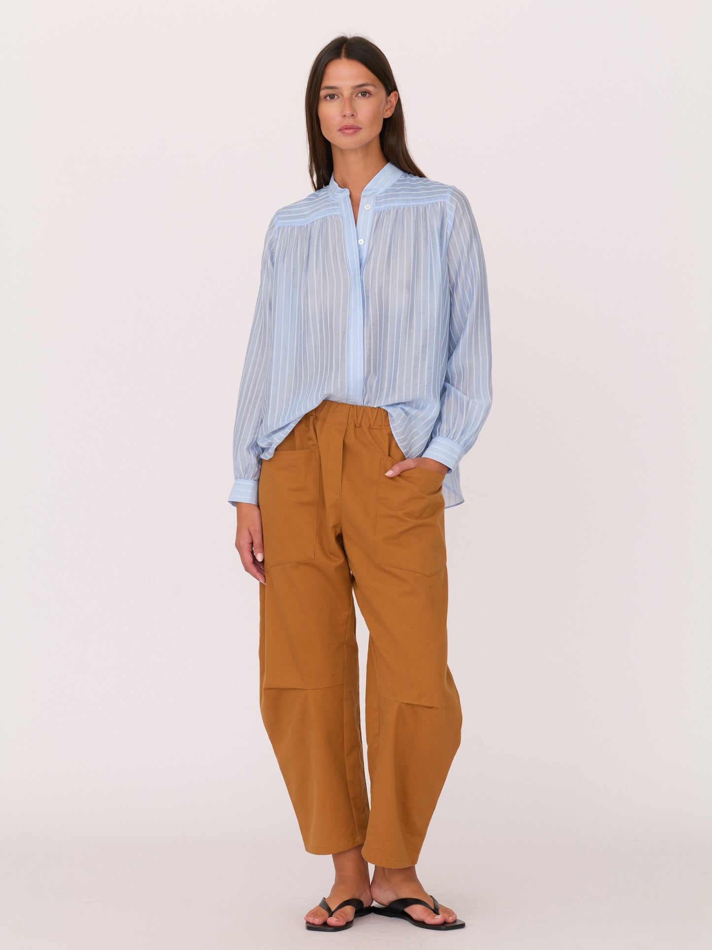 Sutton Shirt - Blue Stripe