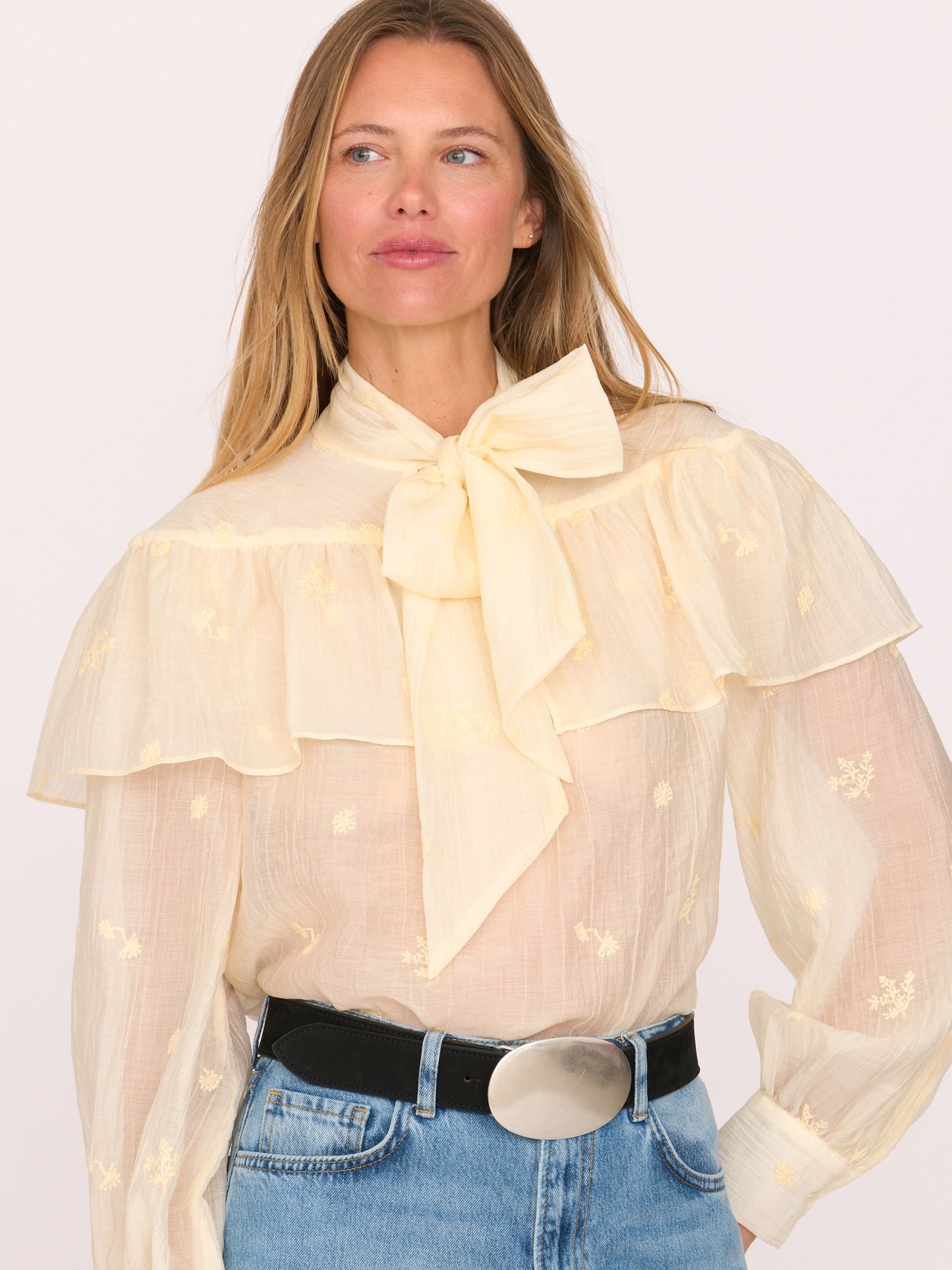 Marilou Shirt - Butter Embroidered Cotton