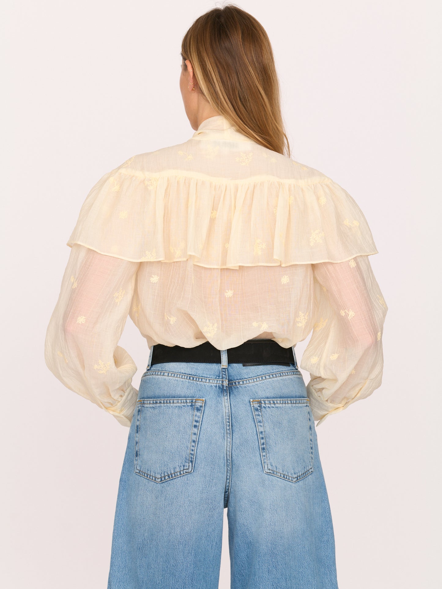 Marilou Shirt - Butter Embroidered Cotton