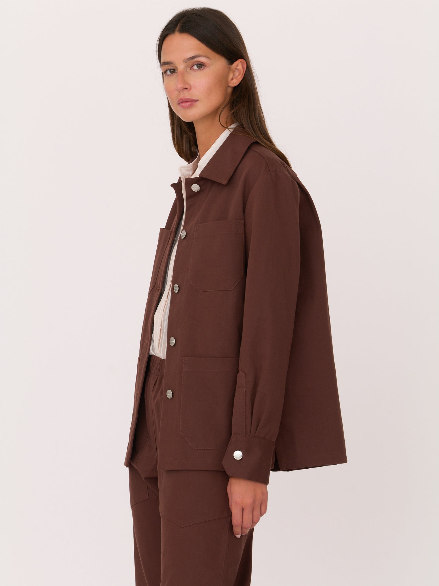 Brea Jacket— Chocolate Brown