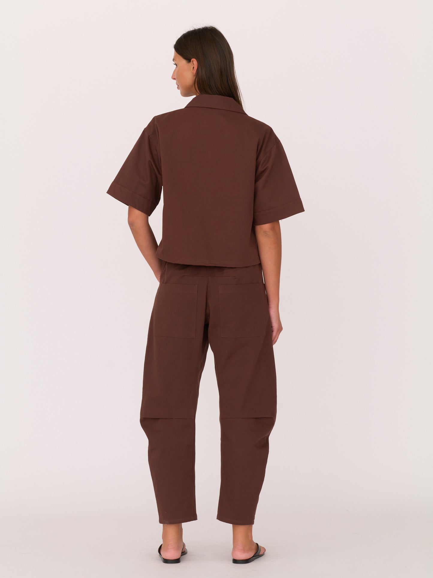 Jane Shirt - Chocolate Brown
