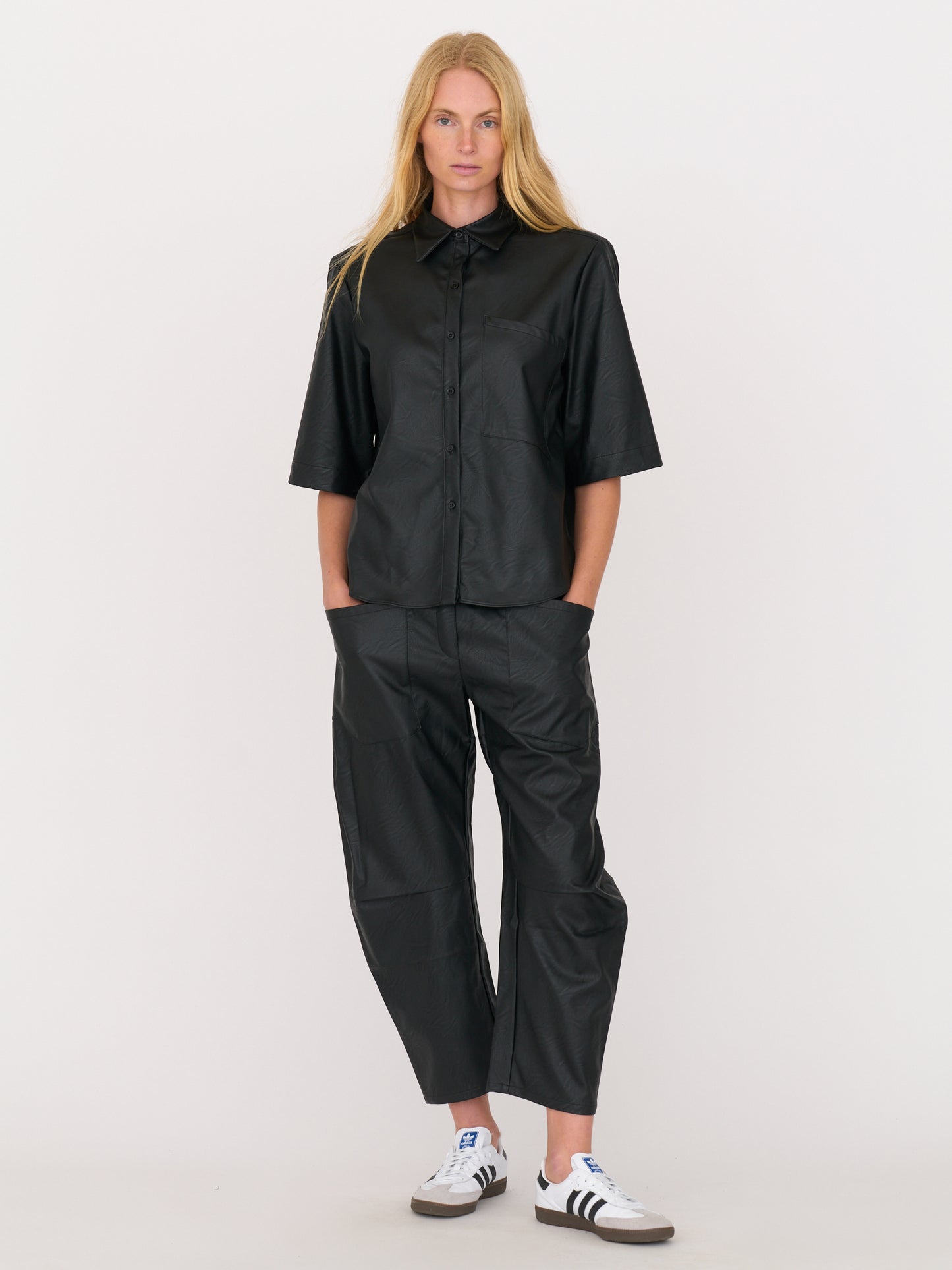 Travis Pant — Italian Faux Leather