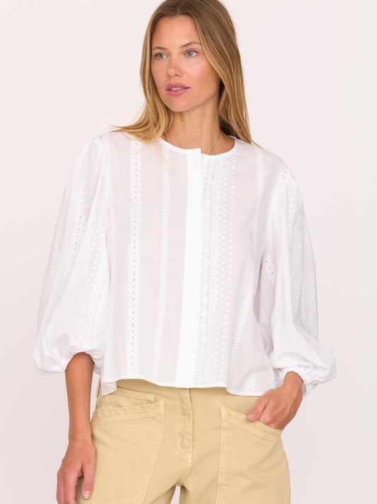 Leah Shirt - White