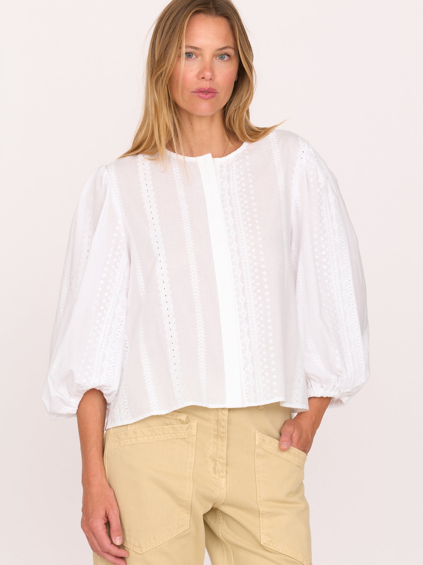 Leah Shirt - White