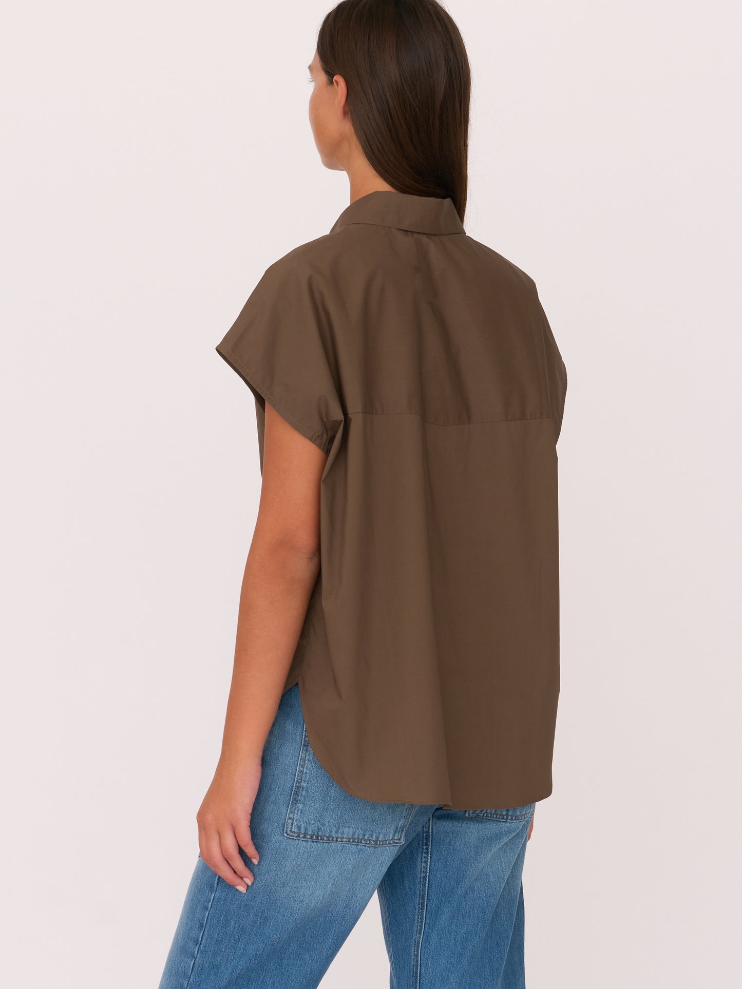 Felicity Shirt - Chocolate Brown