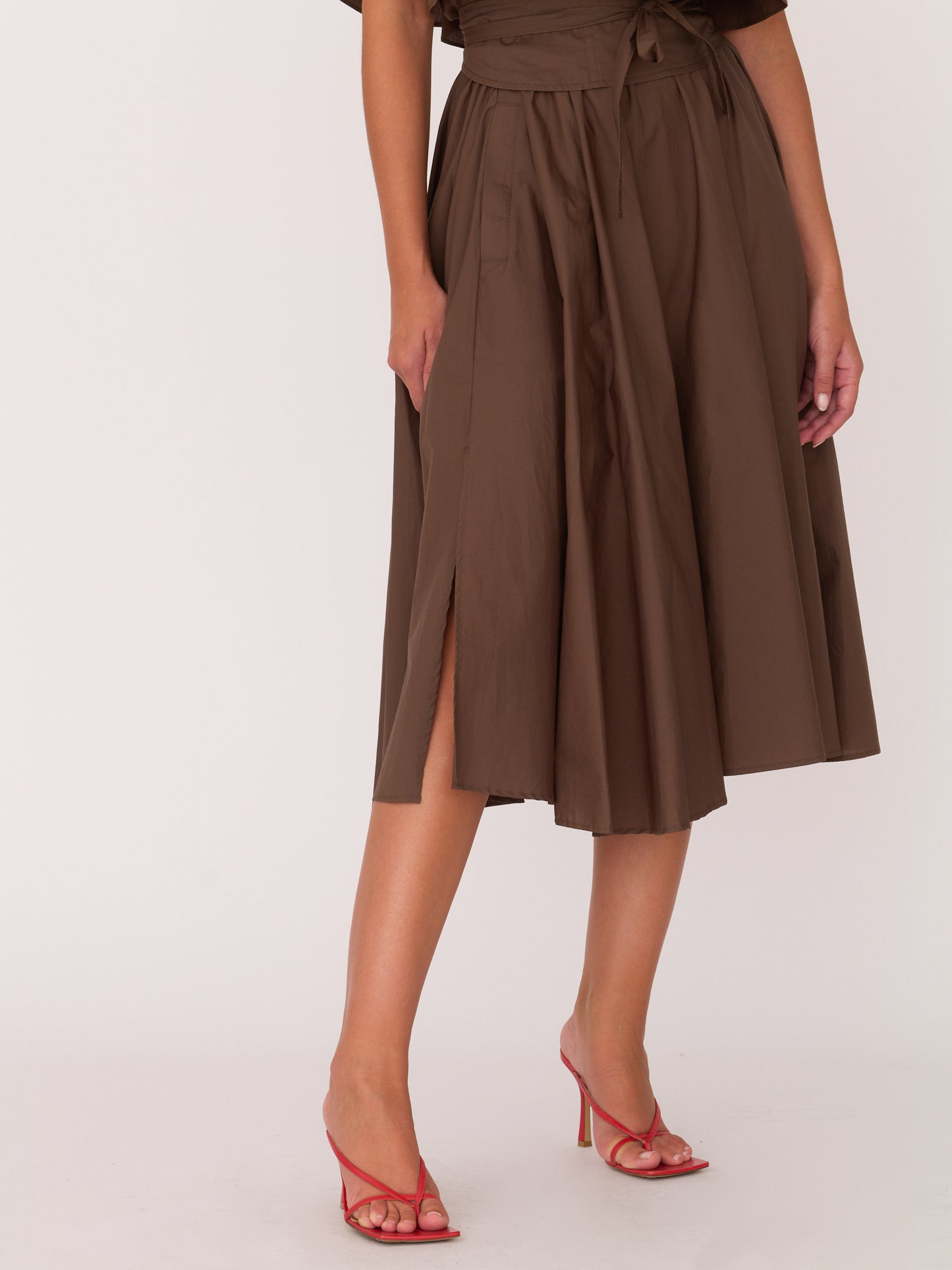 Brie Dress - Chocolate Brown