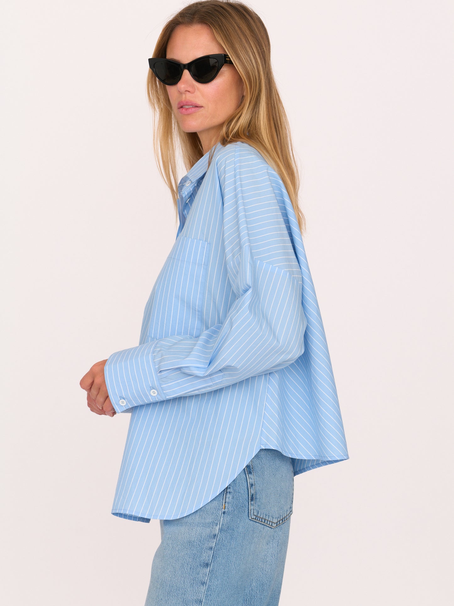 Carter Shirt - Blue Stripe
