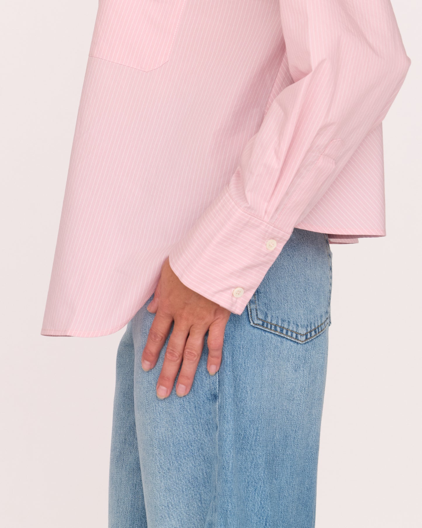 Carter Shirt - Pink Stripe