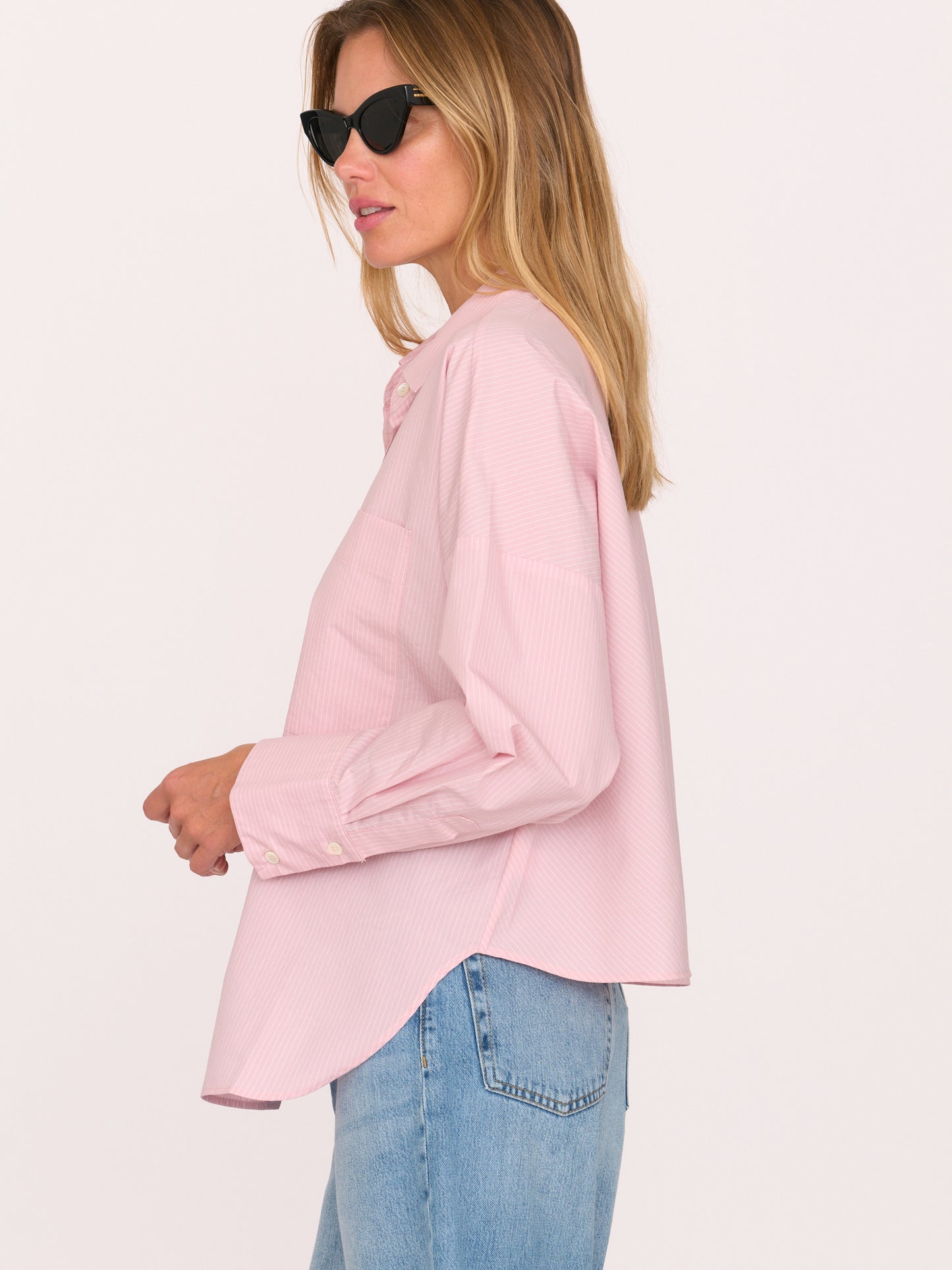 Carter Shirt - Pink Stripe