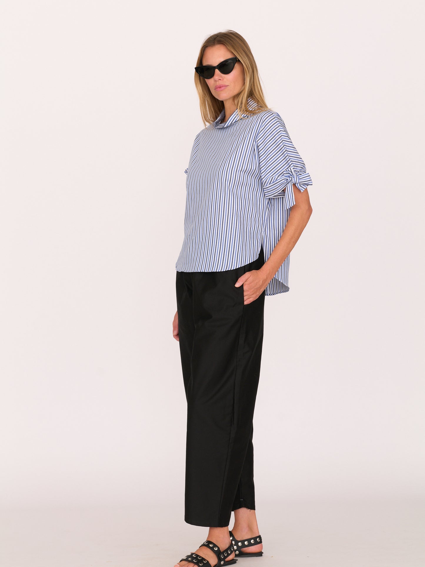 Phoenix Barrel Pant - Black