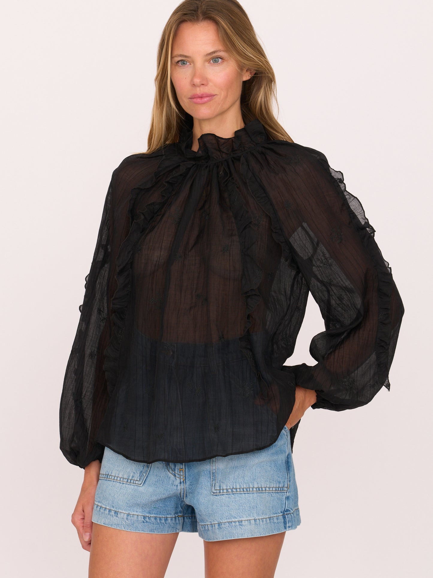 Priscilla Shirt - Black