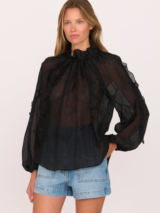 Priscilla Shirt - Black