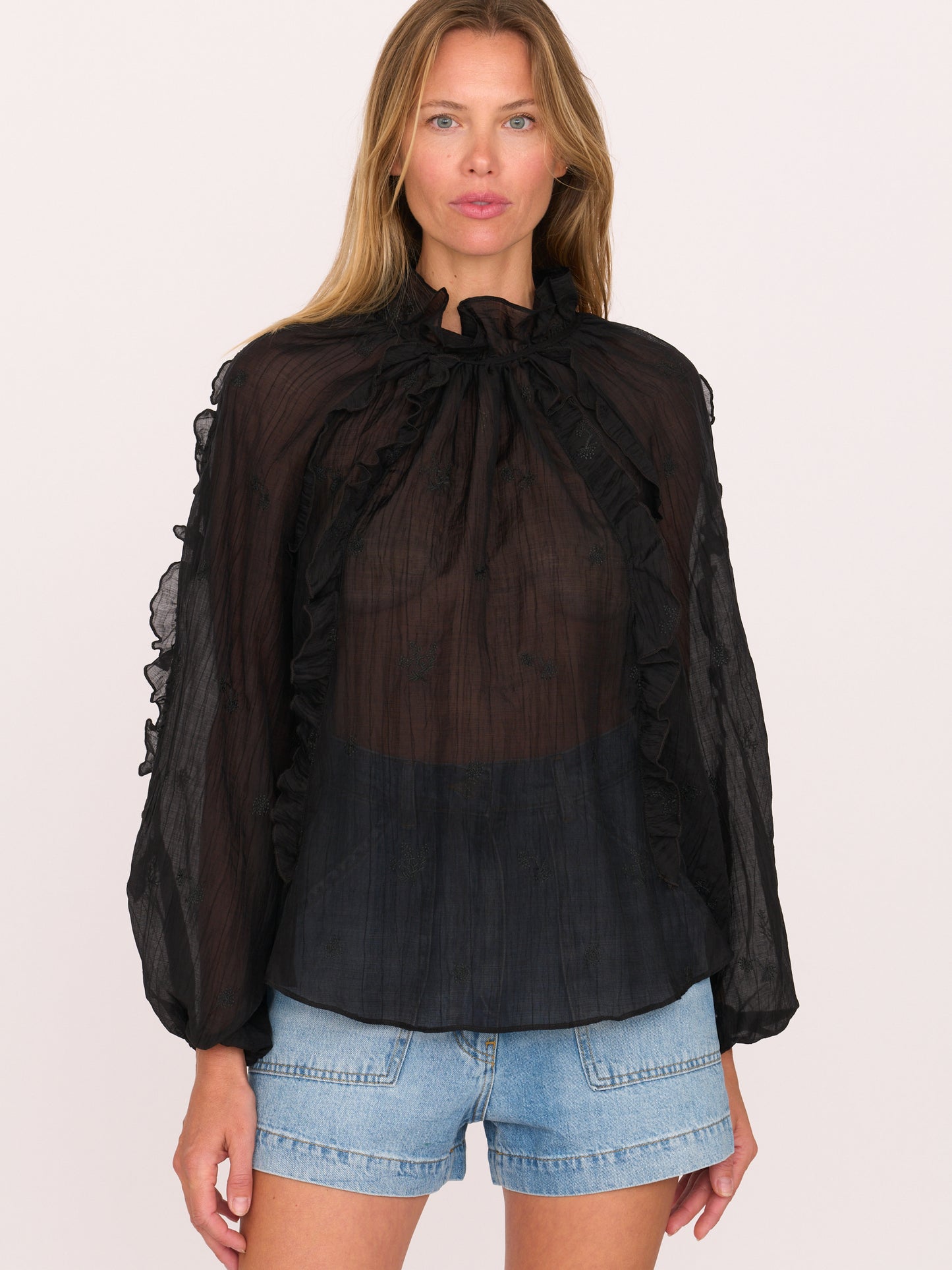 Priscilla Shirt - Black