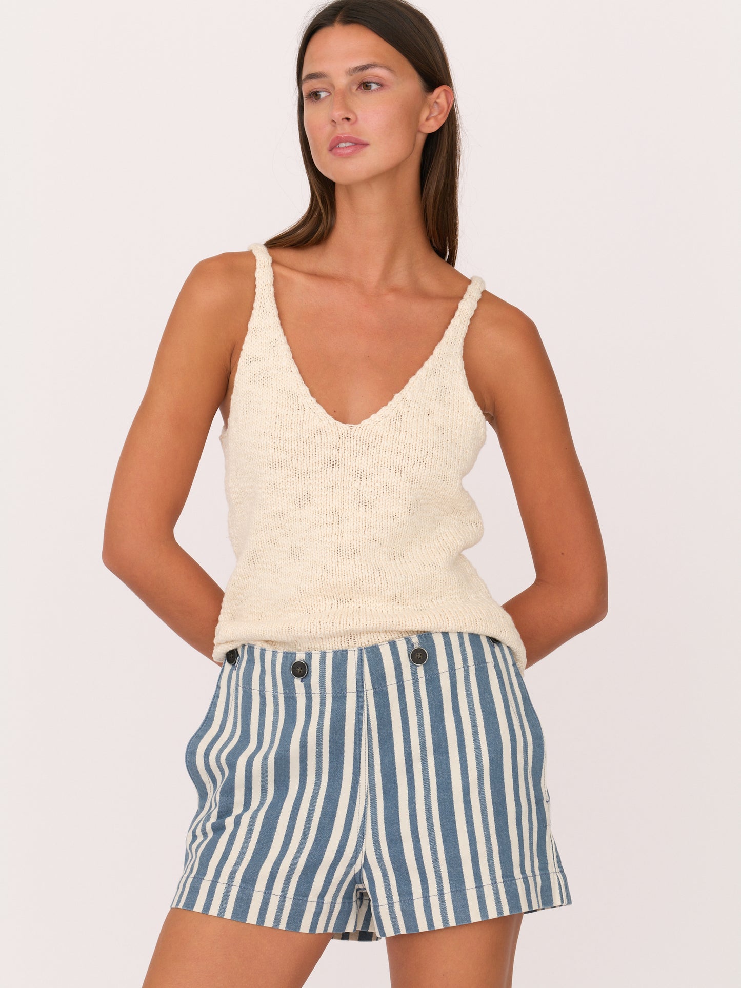 Sailor Short—  Fisherman Stripe