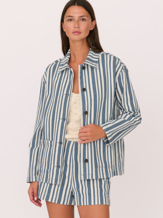 Brea Jacket—  Fisherman Stripe