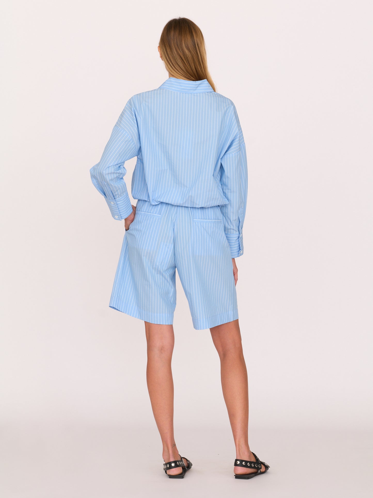 Bermuda Short - Blue Stripe