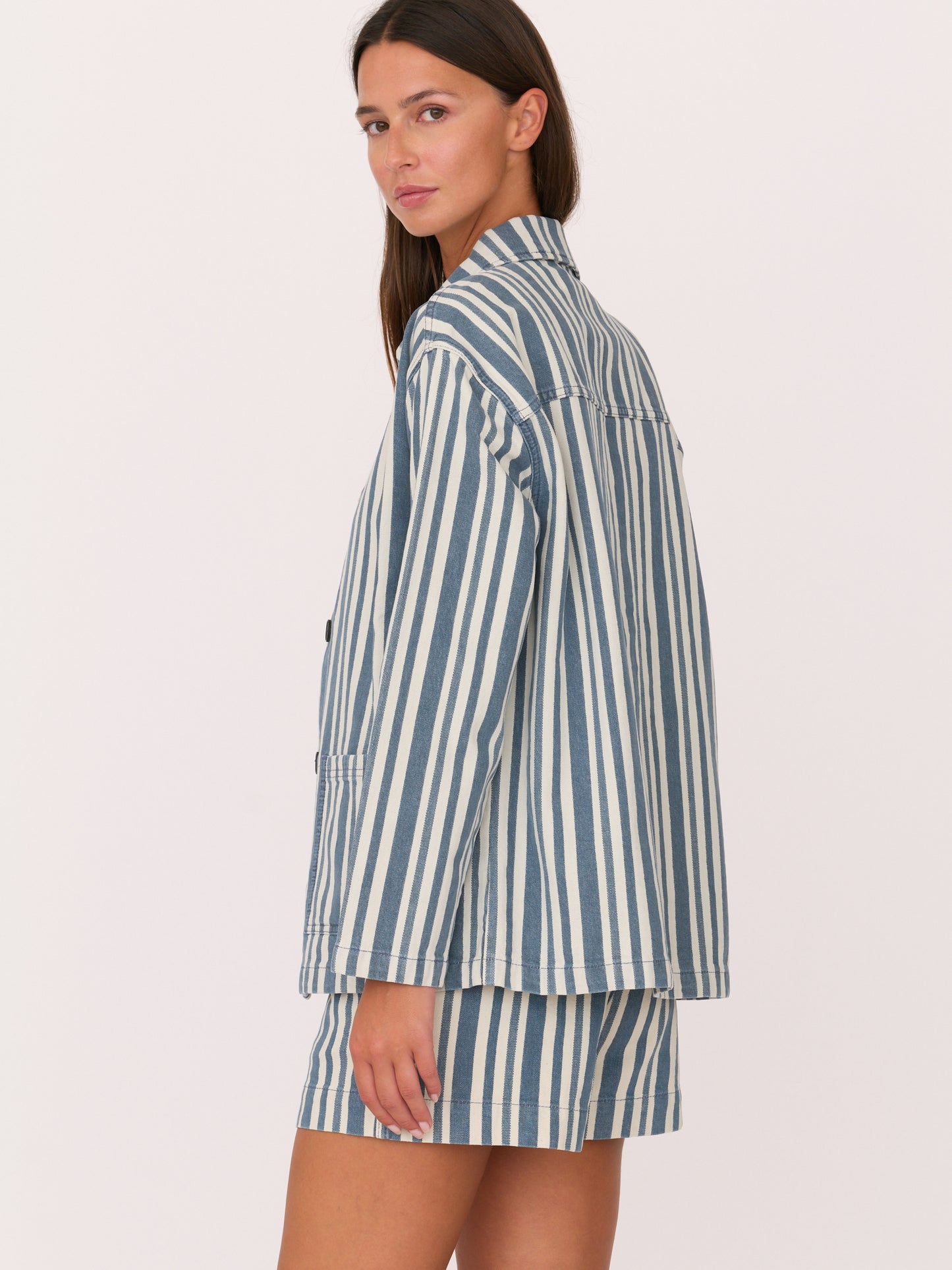 Brea Jacket—  Fisherman Stripe
