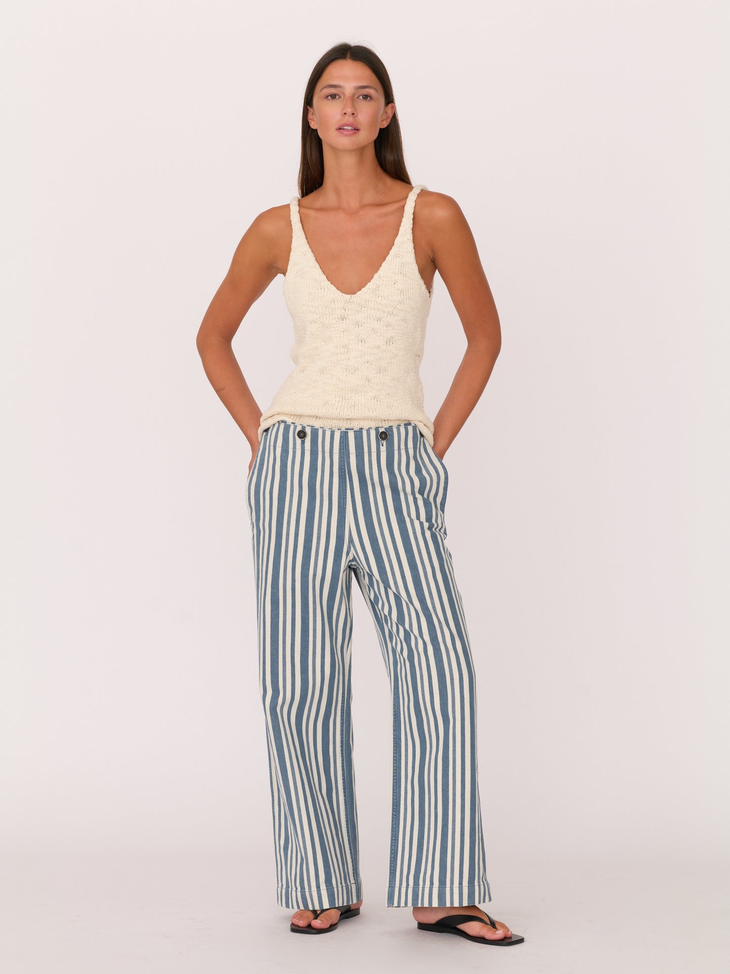 Francis Sailor Jean—  Fisherman Stripe