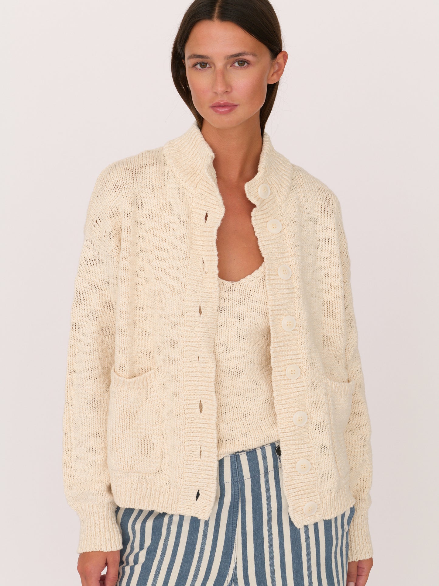 The Cardigan Sweater - Ivory