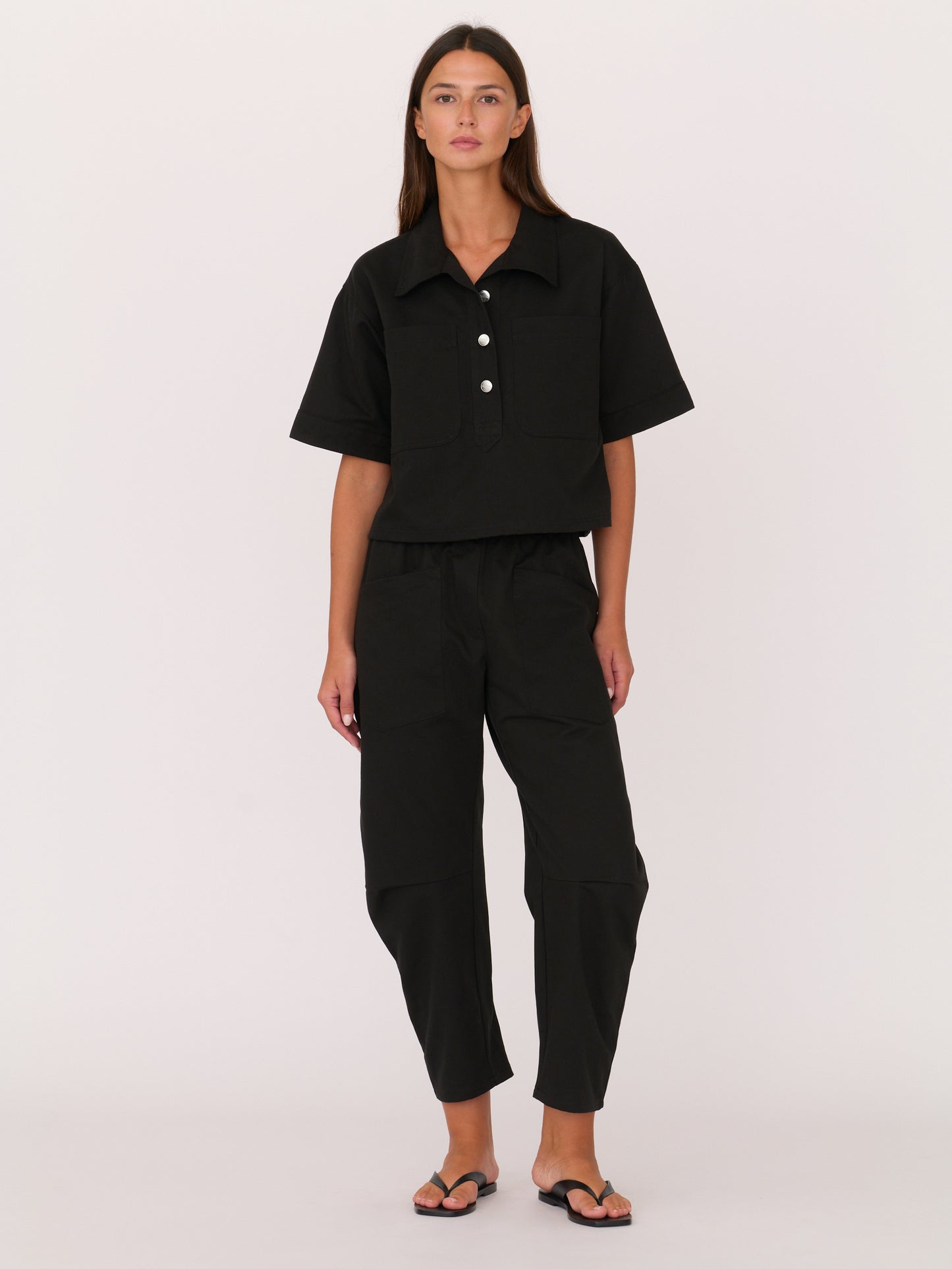 Travis Pant —  Black Twill