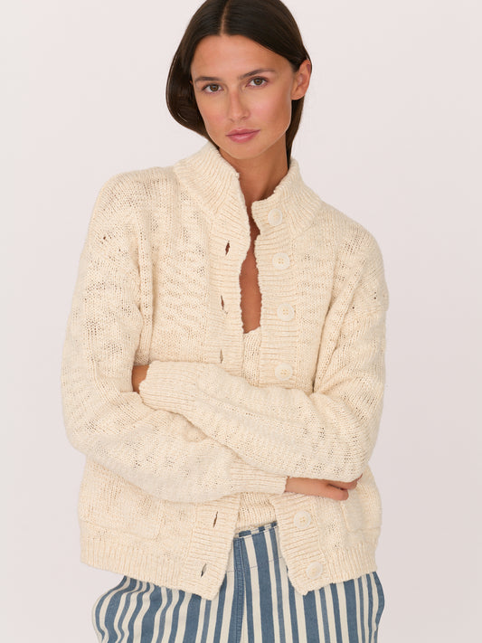The Cardigan Sweater - Ivory