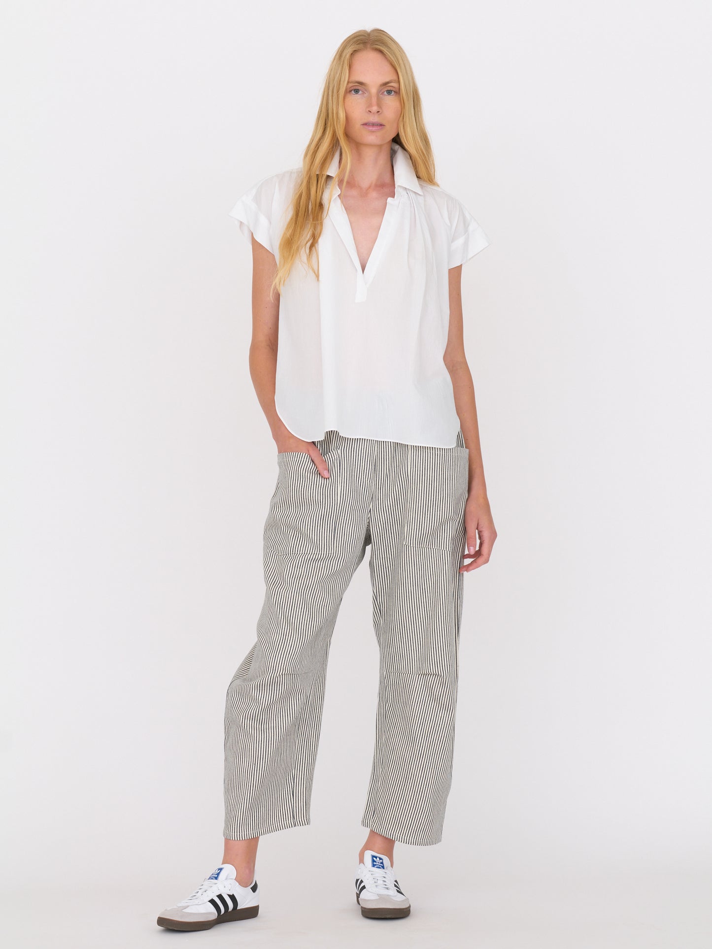 Trinity Henley — White