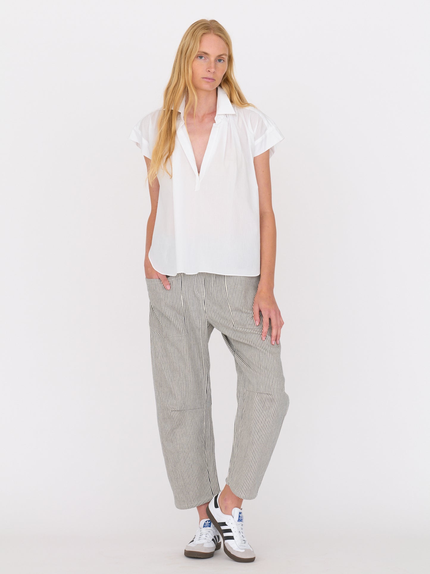 Travis Pant — Japanese Denim Railroad Stripe