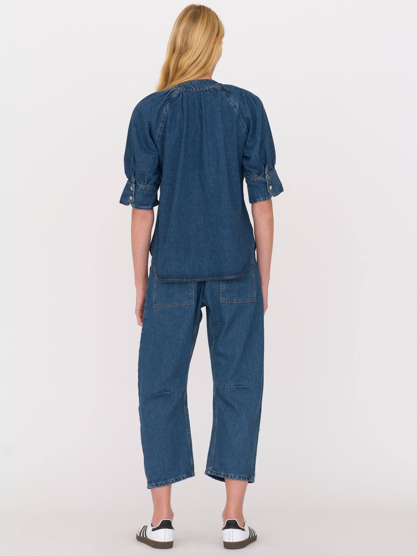 Domenica Shirt - Dark Wash Denim