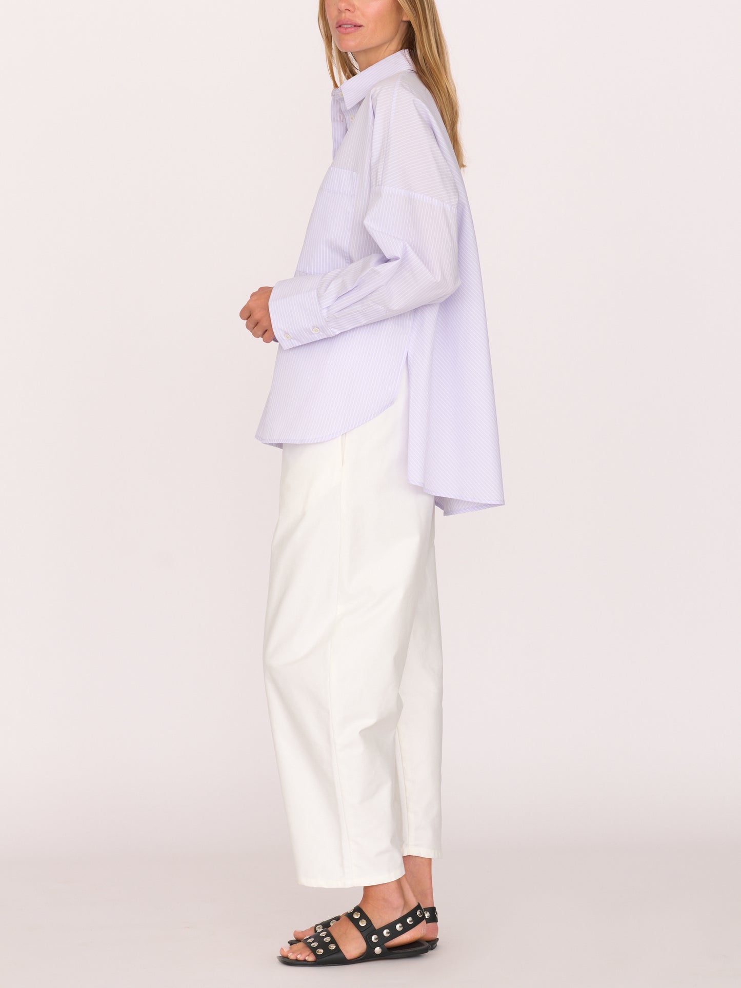 Phoenix Barrel Pant - White