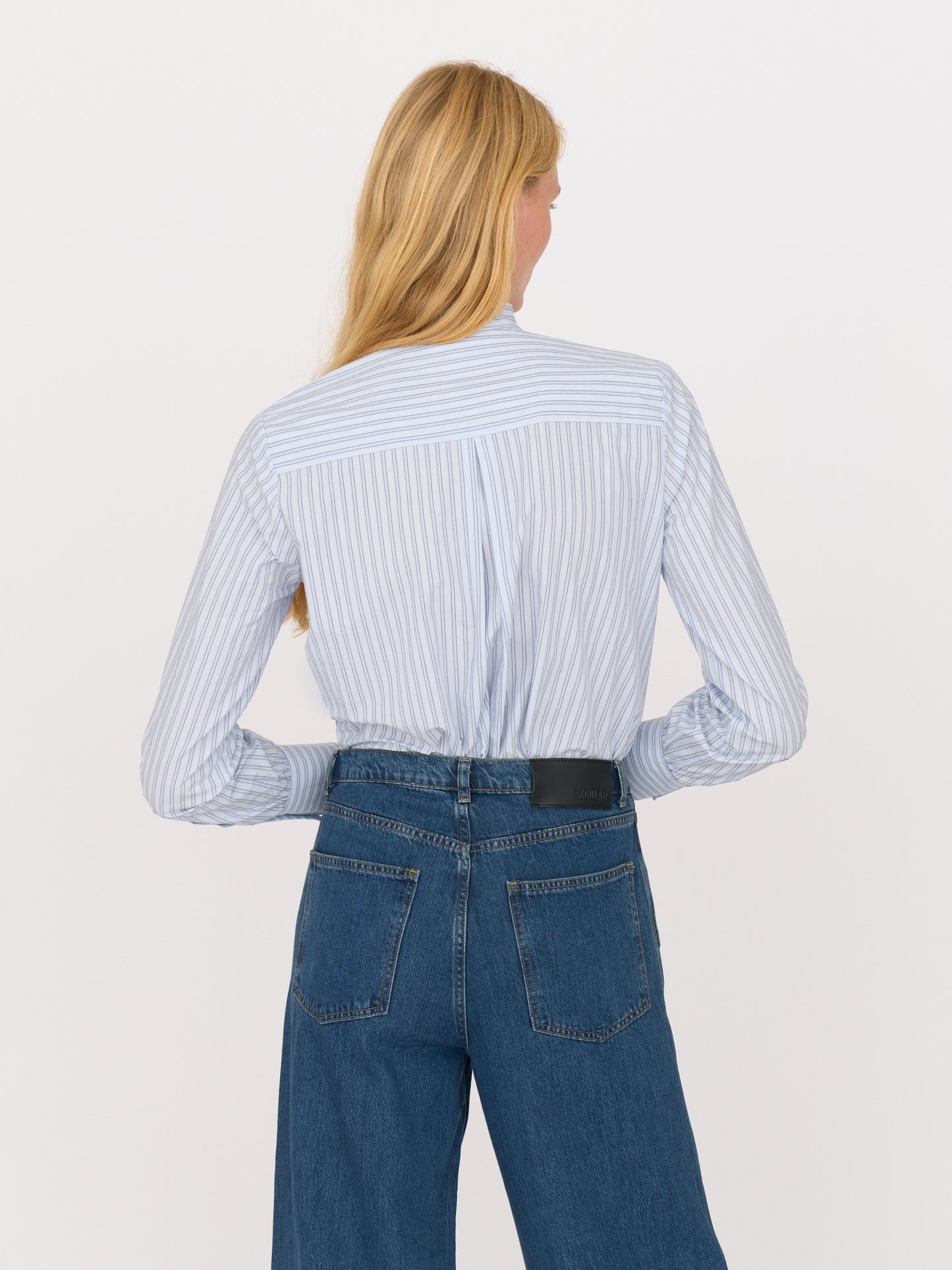 Bristol Shirt - Blue/Black Stripe