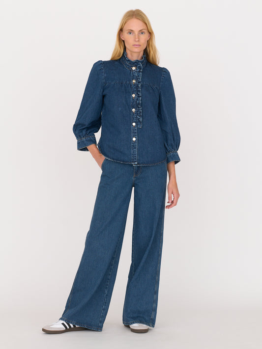 Rene Shirt - Dark Wash Denim