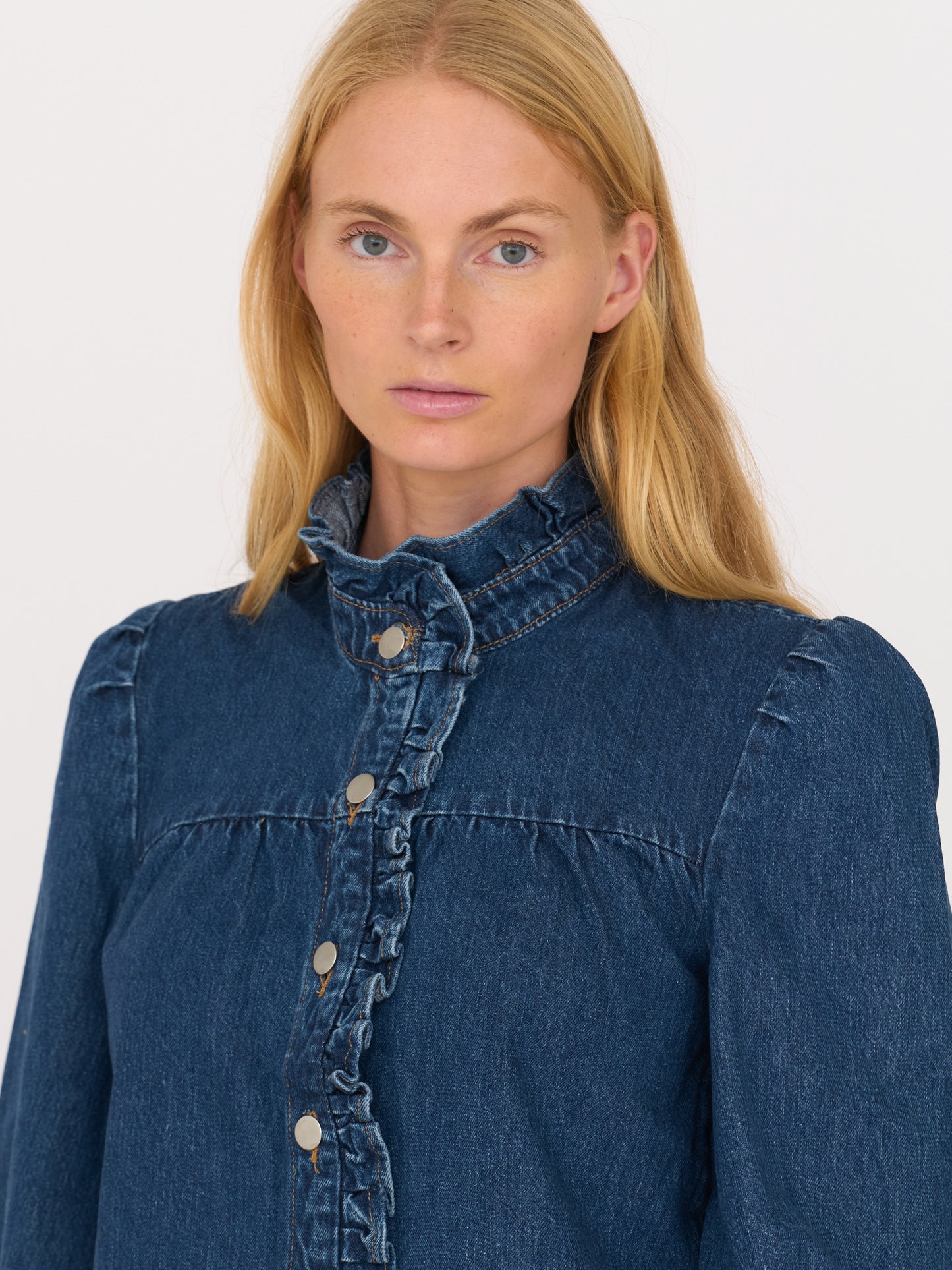 Rene Shirt - Dark Wash Denim