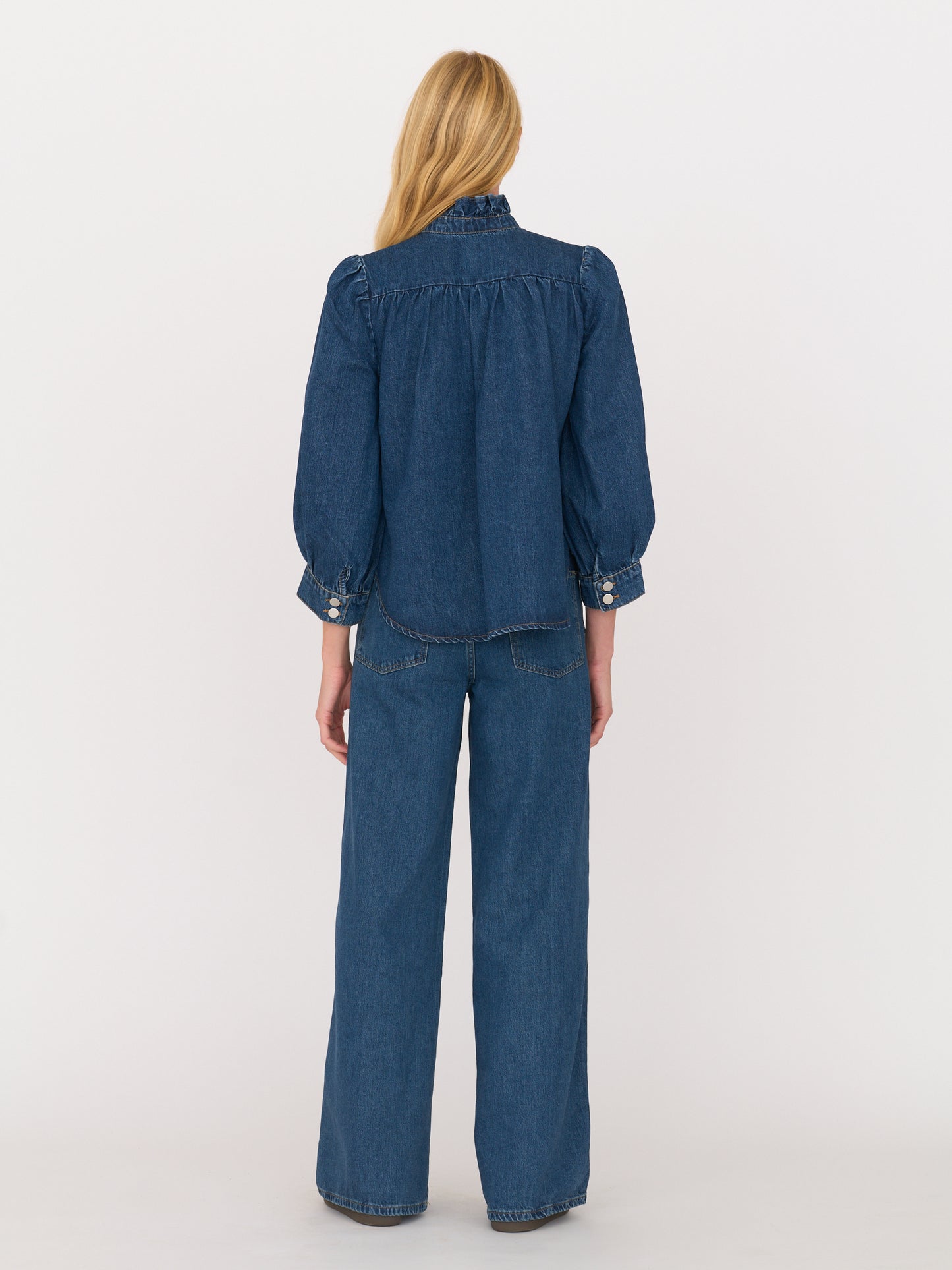 Rene Shirt - Dark Wash Denim