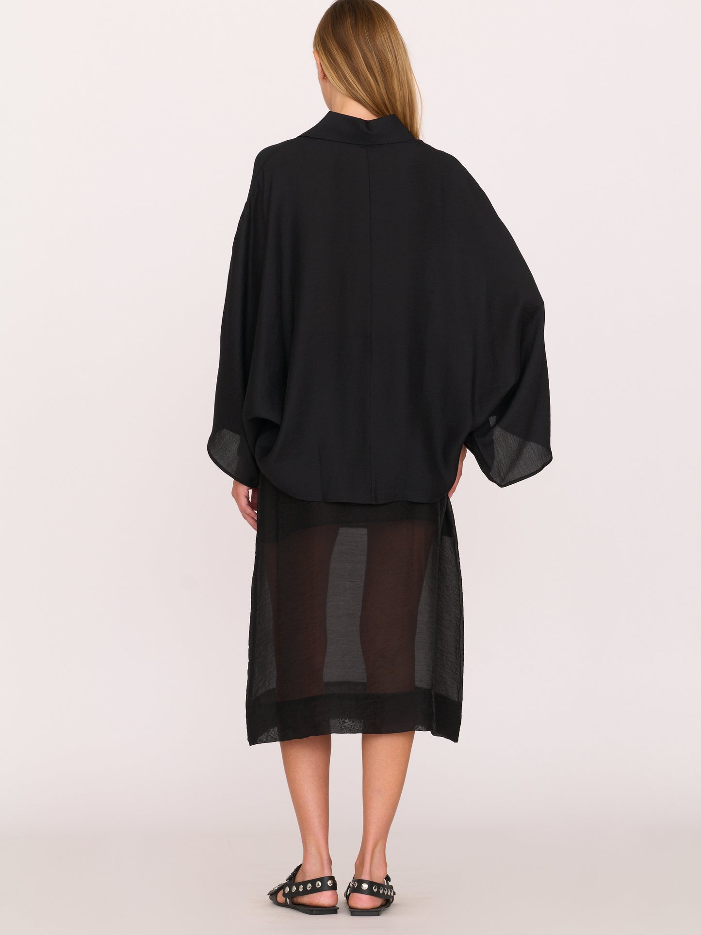 Lois Shirt - Black Tencel