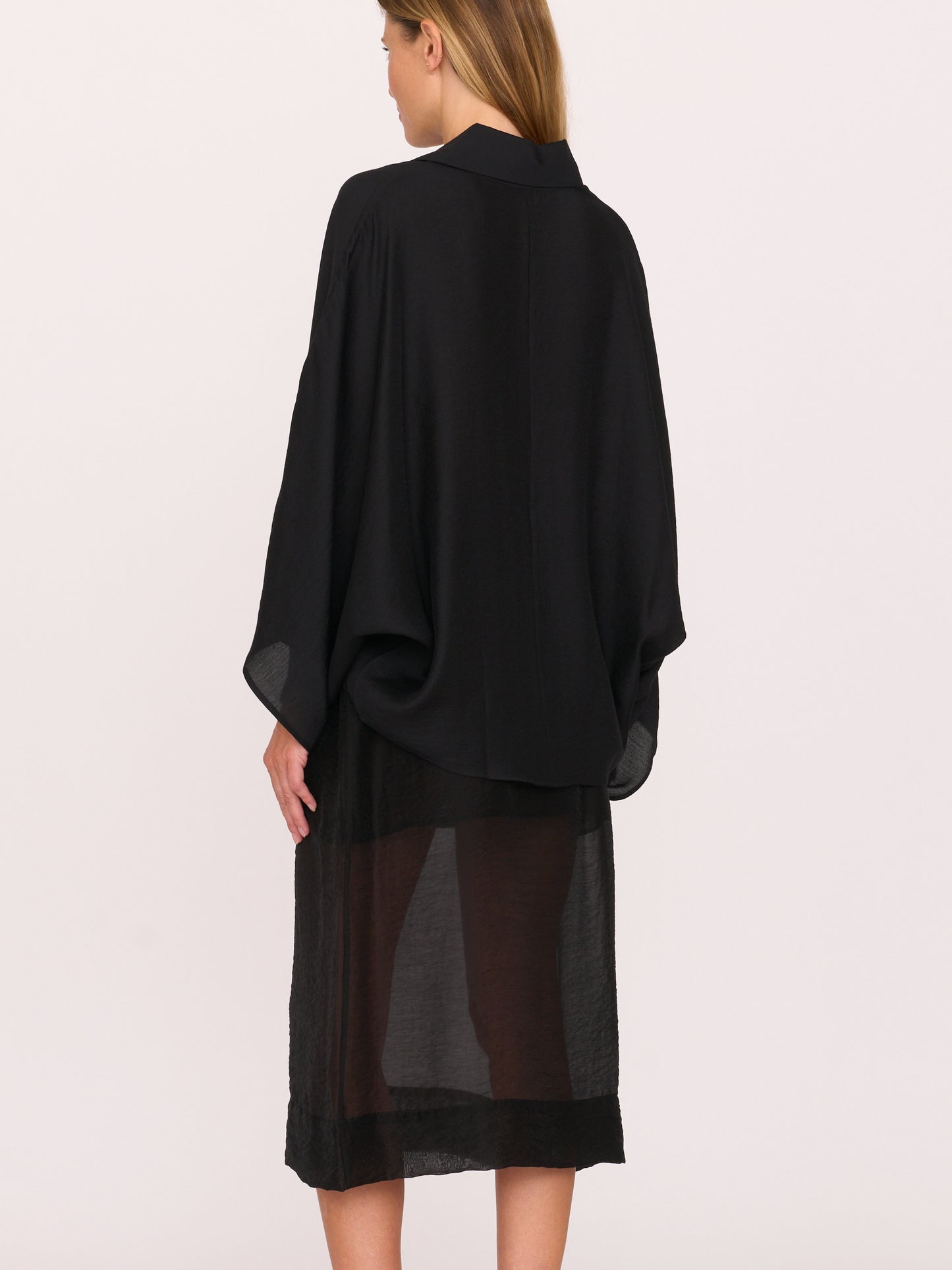 Lois Shirt - Black Tencel