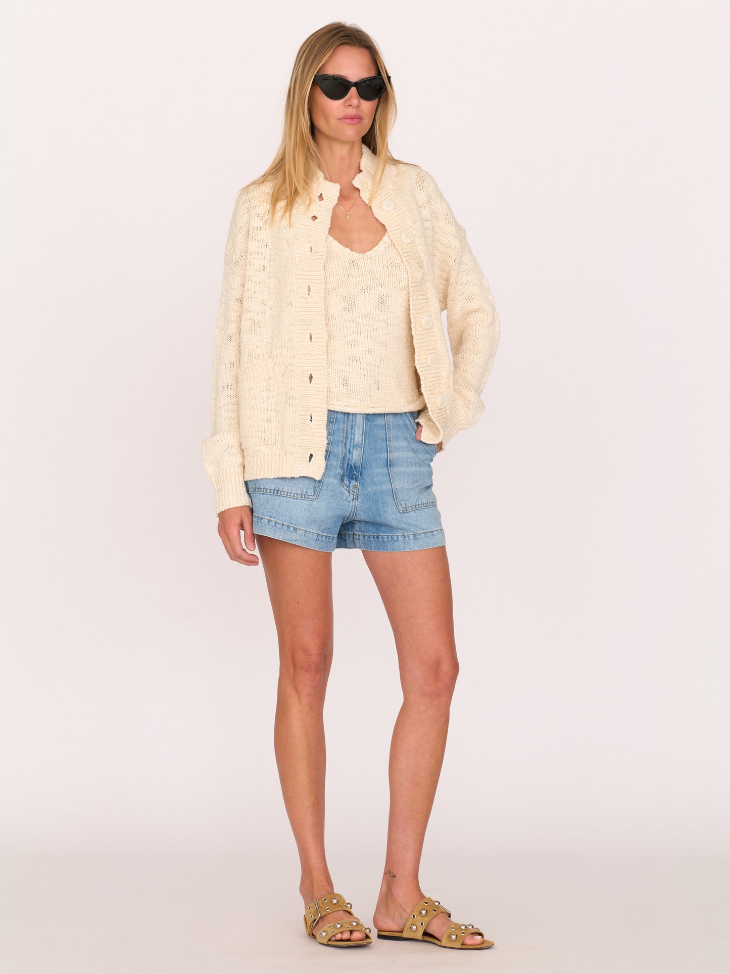 The Cardigan Sweater - Ivory
