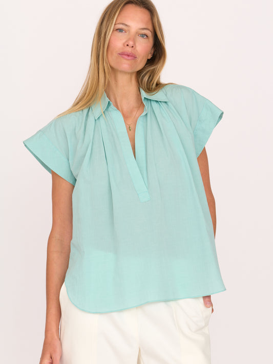 Trinity Henley — Turquoise