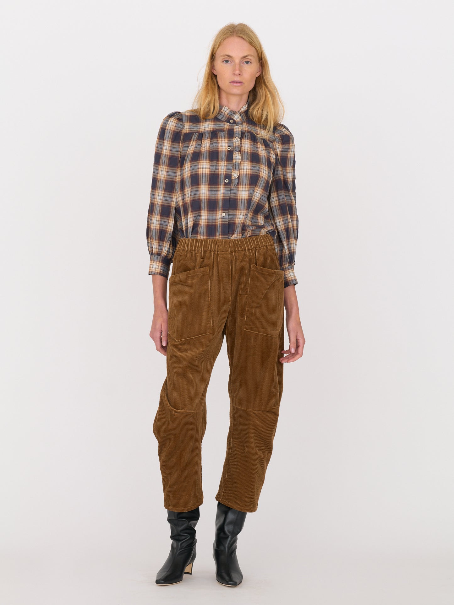 Travis Pant — Japanese Wide-Wale Corduroy Camel