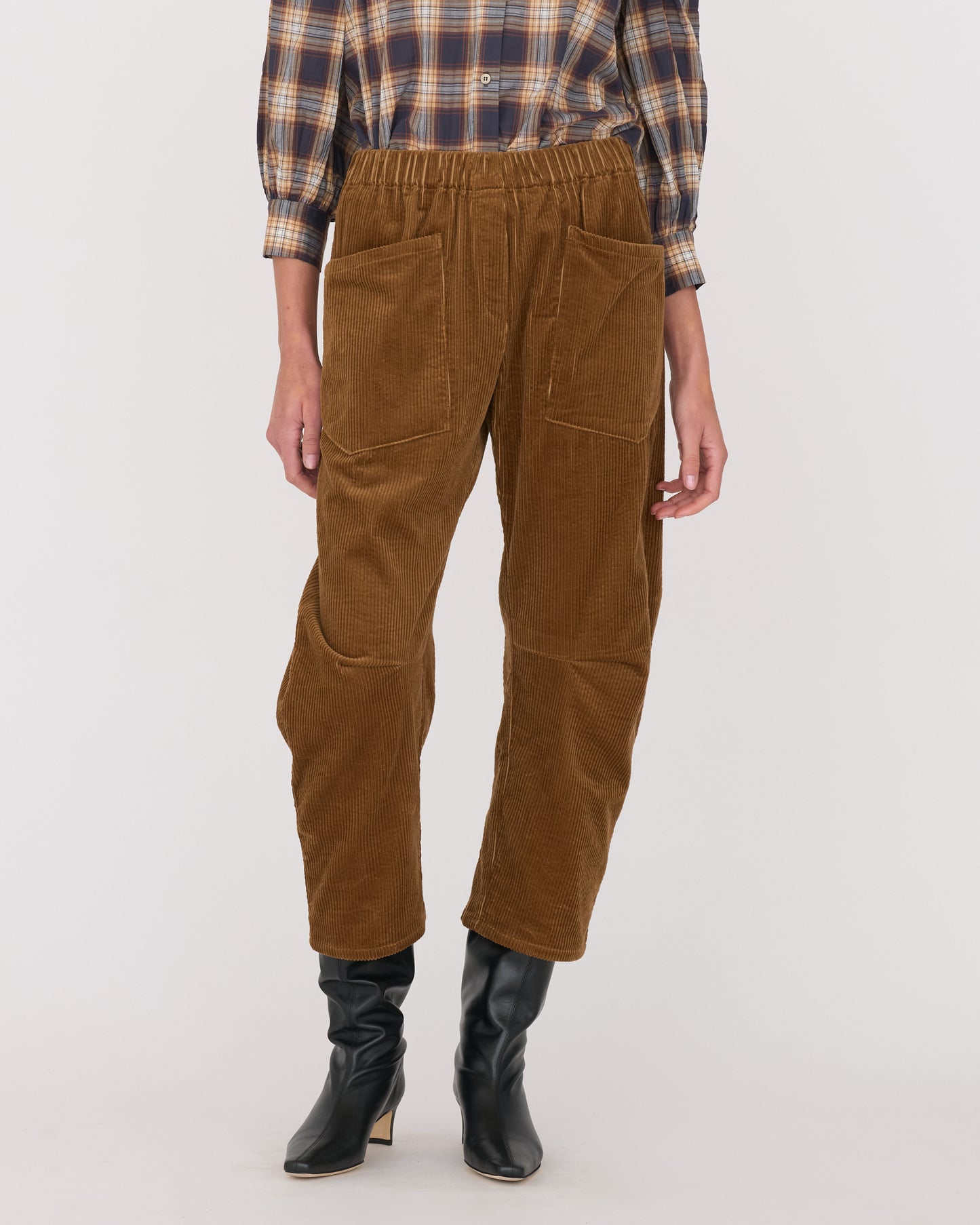 Travis Pant — Japanese Wide-Wale Corduroy Camel