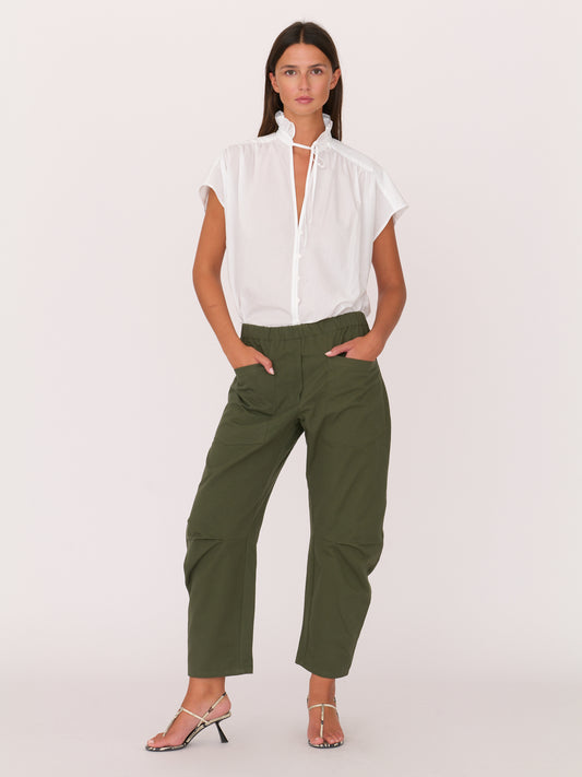 Travis Pant —  Olive Twill
