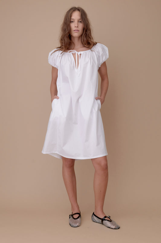 Breland Dress - White