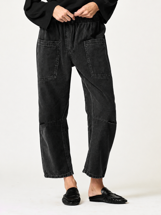 Travis Pant — Black Denim Wash
