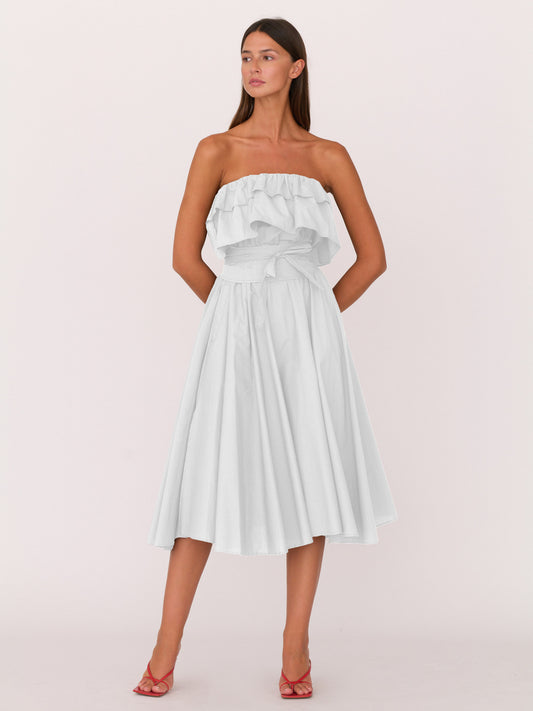 Brie Dress - White