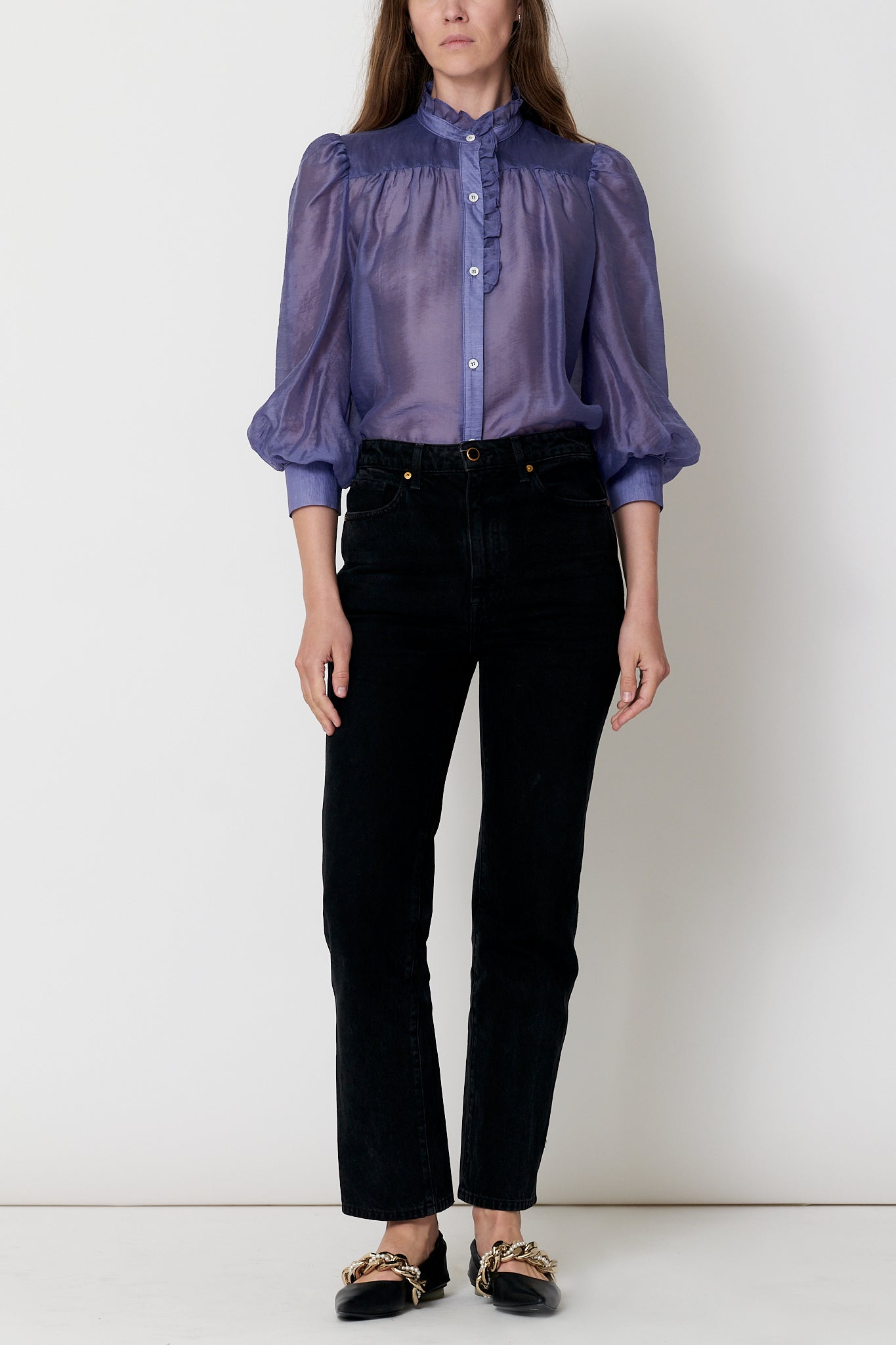 Rene - Blue Sheer Tencel