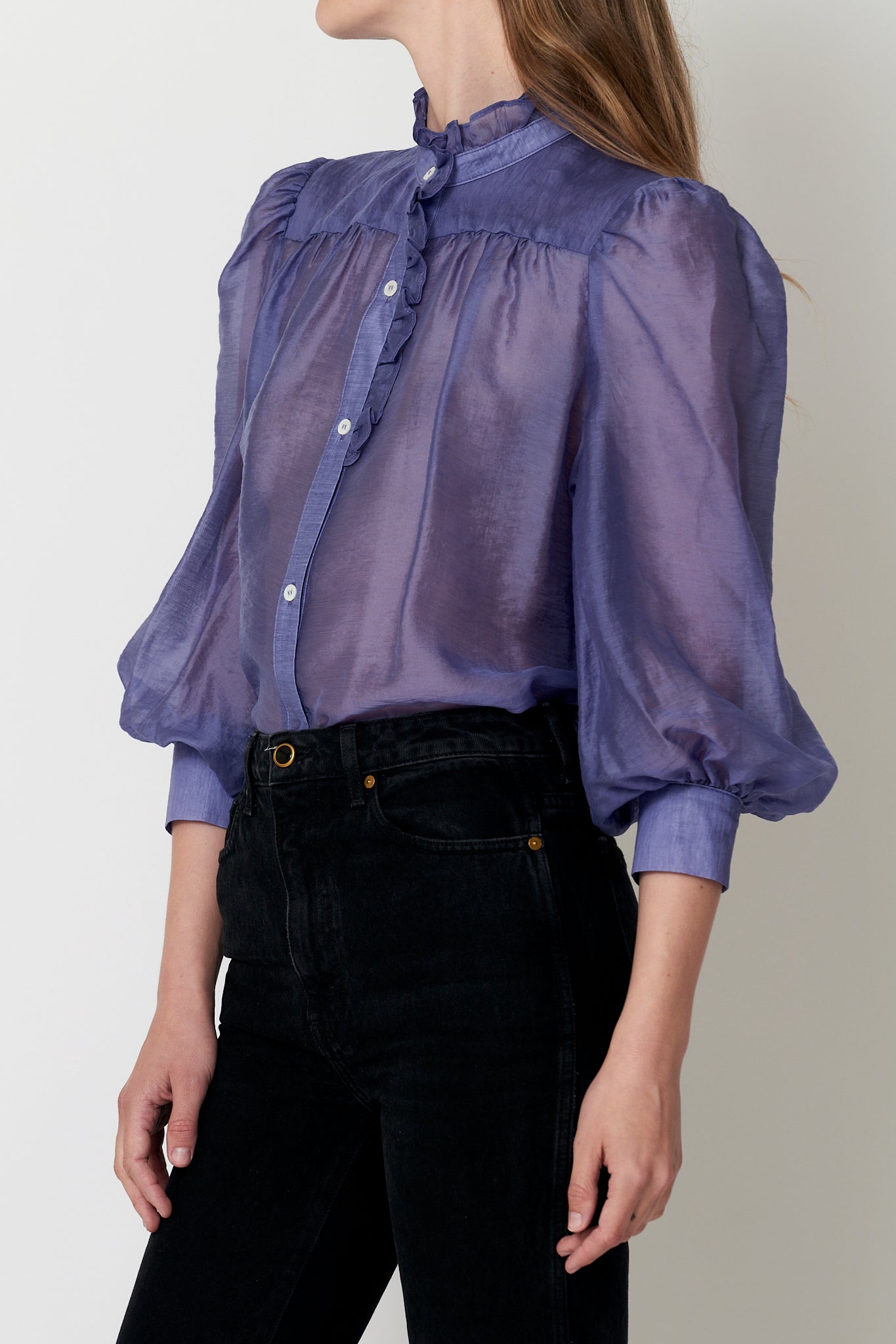 Rene - Blue Sheer Tencel