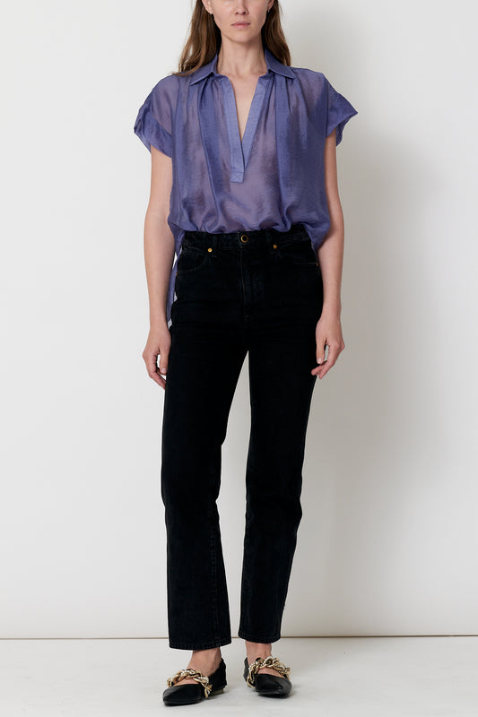 Trinity Shirt - Blue Sheer Tencel