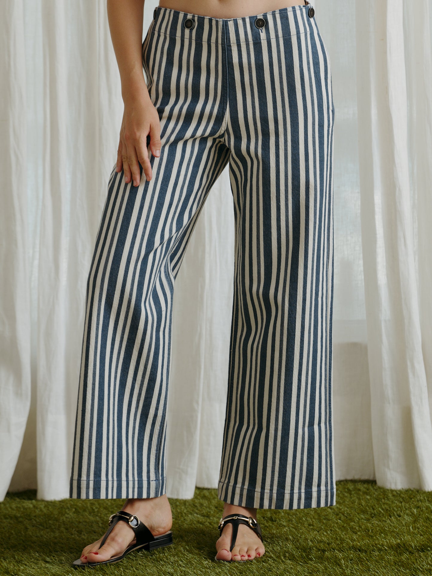 Francis Sailor Jean—  Fisherman Stripe