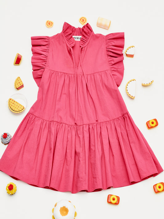 Mila - Little Girls dress - Pink
